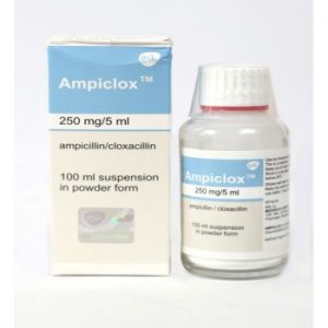 Ampicillin/ Cloxacillin 250Mg/5Ml 100Ml Syrup